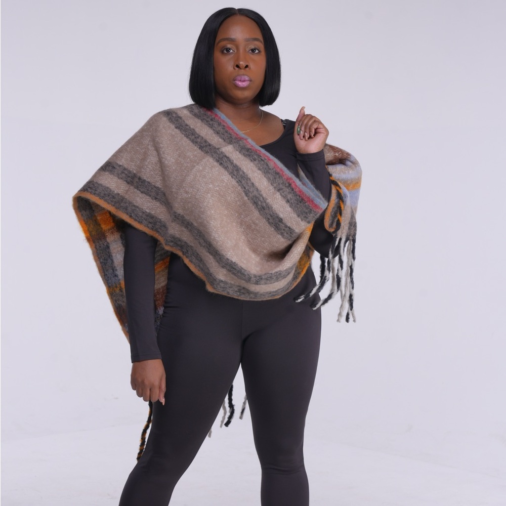 Brushed High Rise Fringe Scarf - Picture 2 of 2